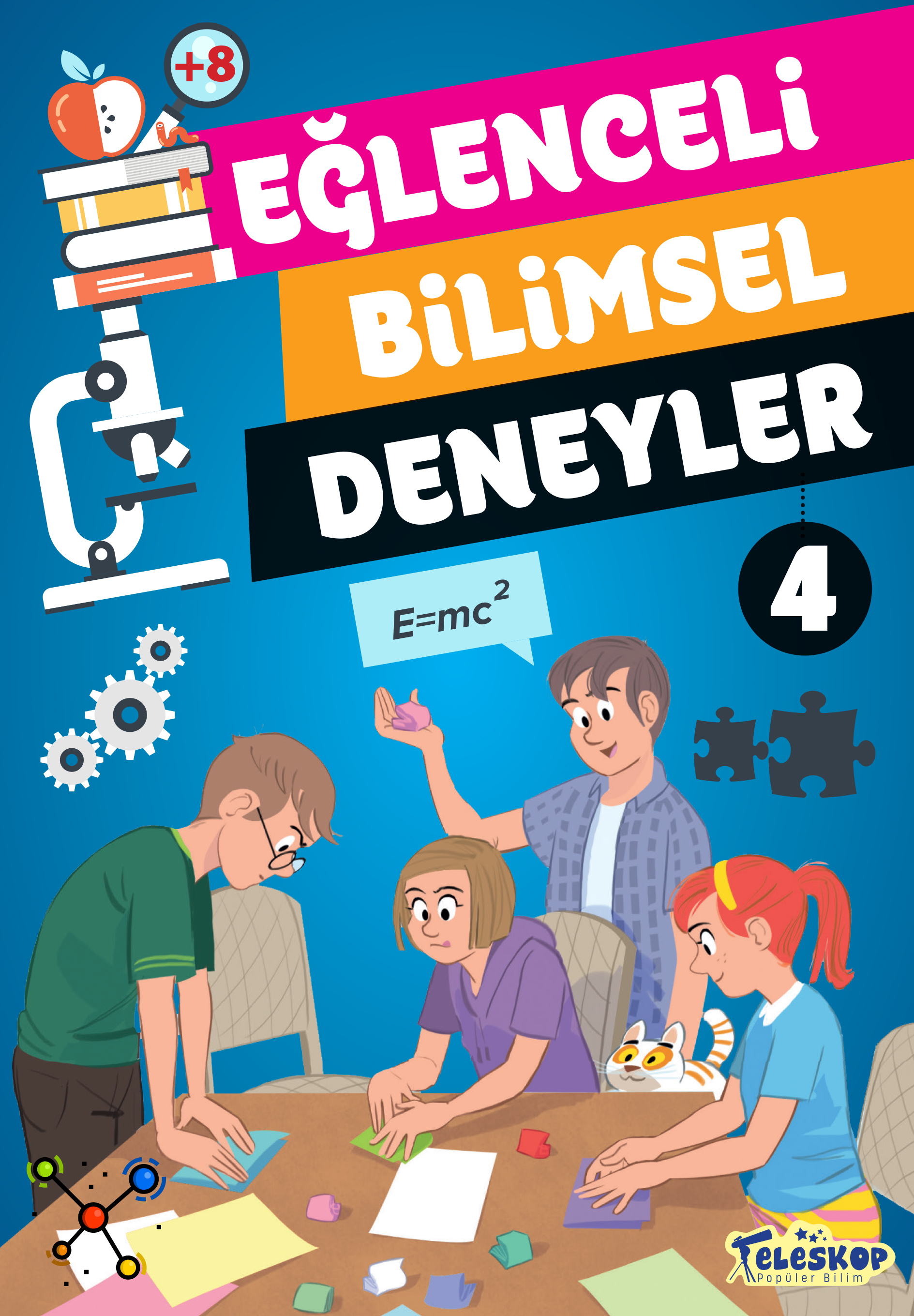 TELESKOP POPÜLER BİLİM EĞLENCELİ BİLİMSEL DENEYLER SERİSİ